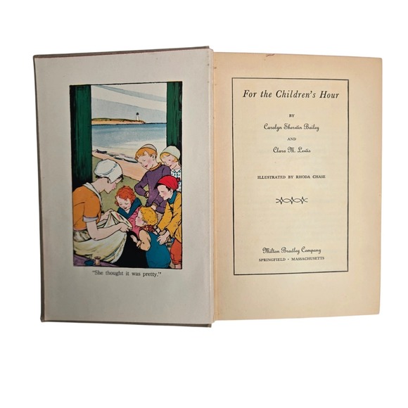 Other - 1939 For the Children's Hour Bailey Lewis Rhoda Chase Milton Bradley Illustrated